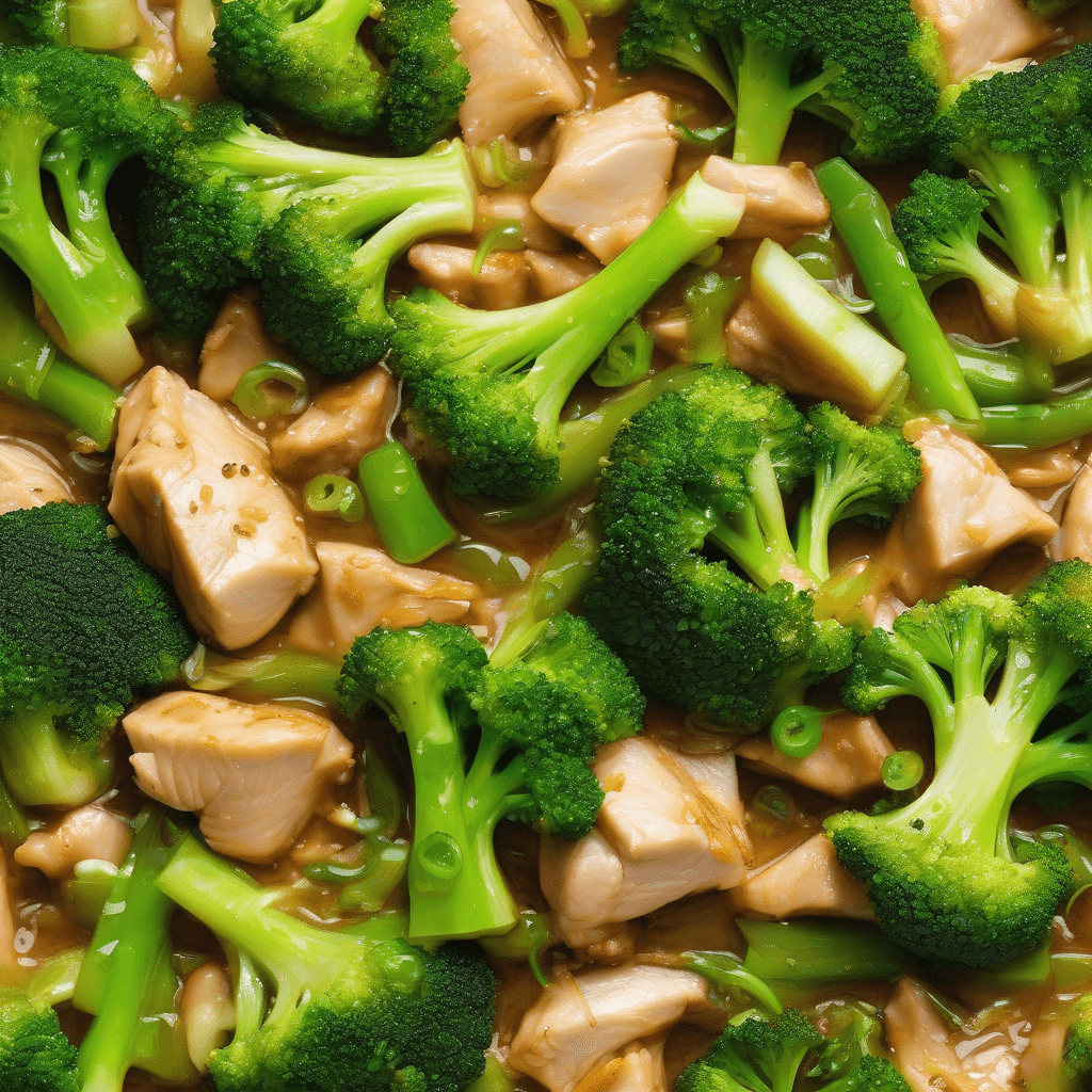 Healthy Chicken and Broccoli Stir-fry