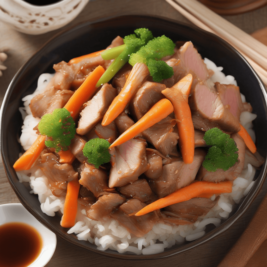 Japanese Ginger Pork & Carrot Stir-fry