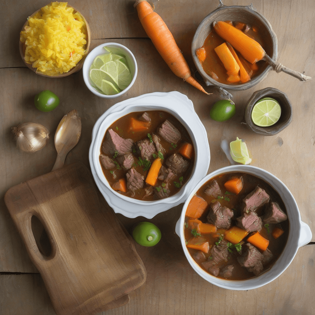 Healthy Haitian Beef & Carrot Stew