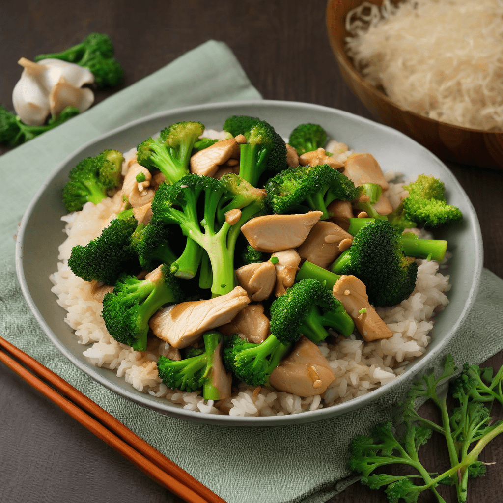 Healthy Chinese Chicken & Broccoli Stir-fry