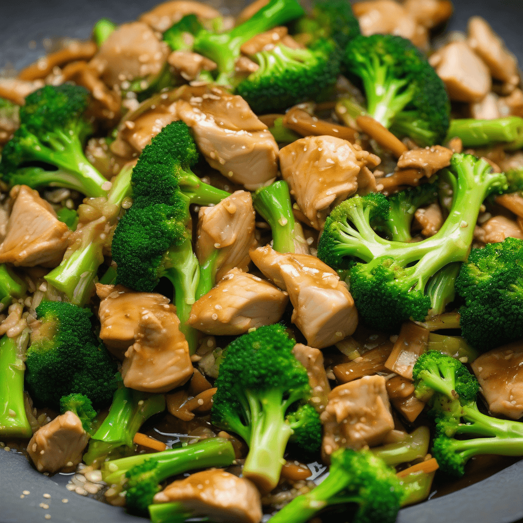 Healthy Chicken Broccoli Stir-Fry