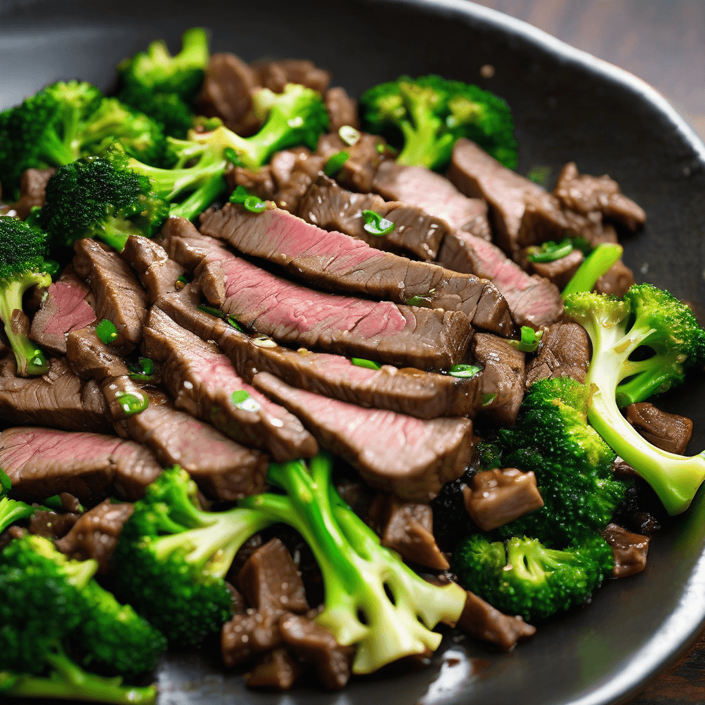 Healthy Chinese Steak & Broccoli Stir-Fry