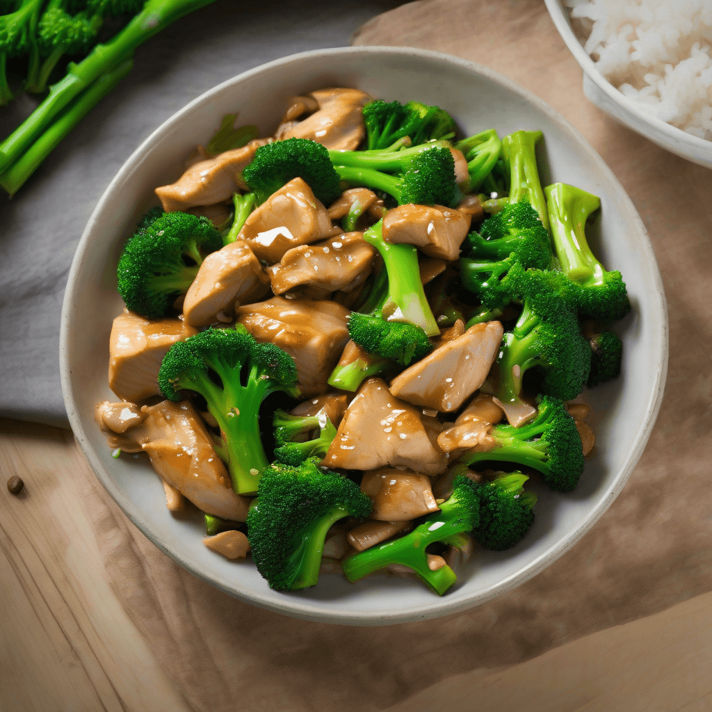 Healthy Chinese Chicken & Broccoli Stir-Fry