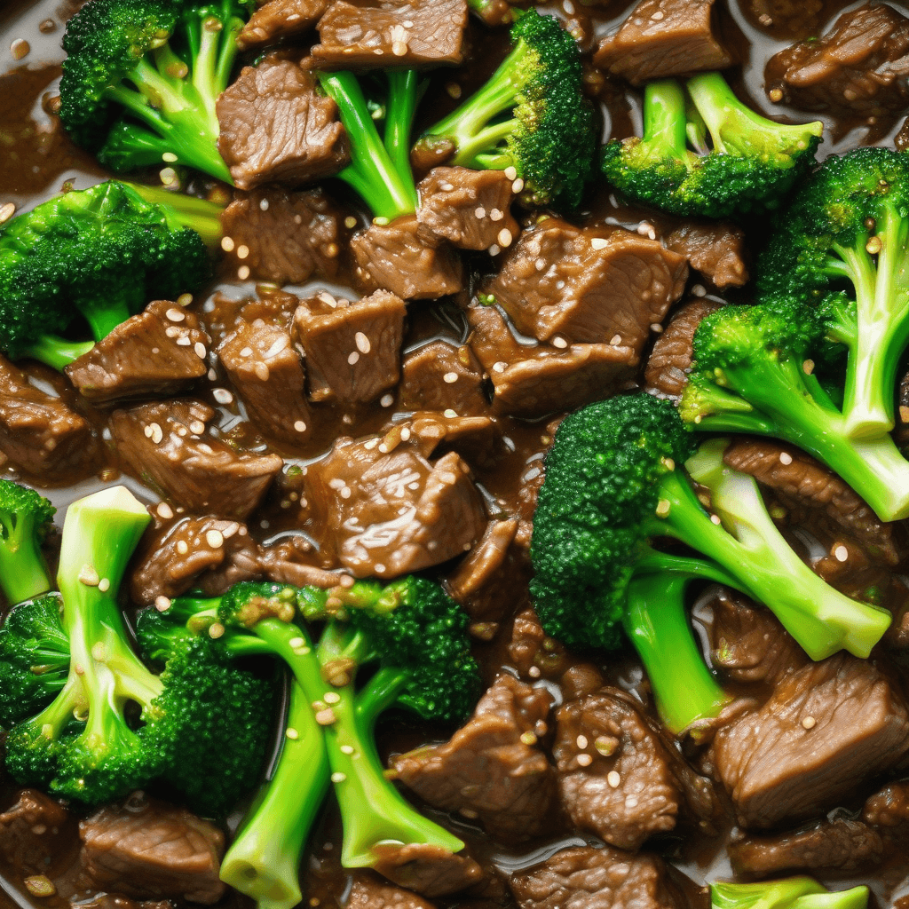 Healthy Garlic Beef & Broccoli Stir-Fry