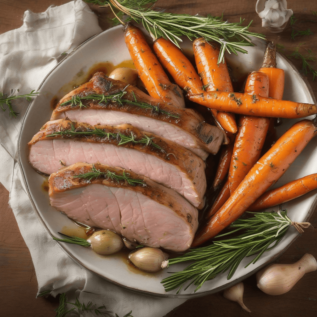 Tuscan Pork & Roasted Carrots