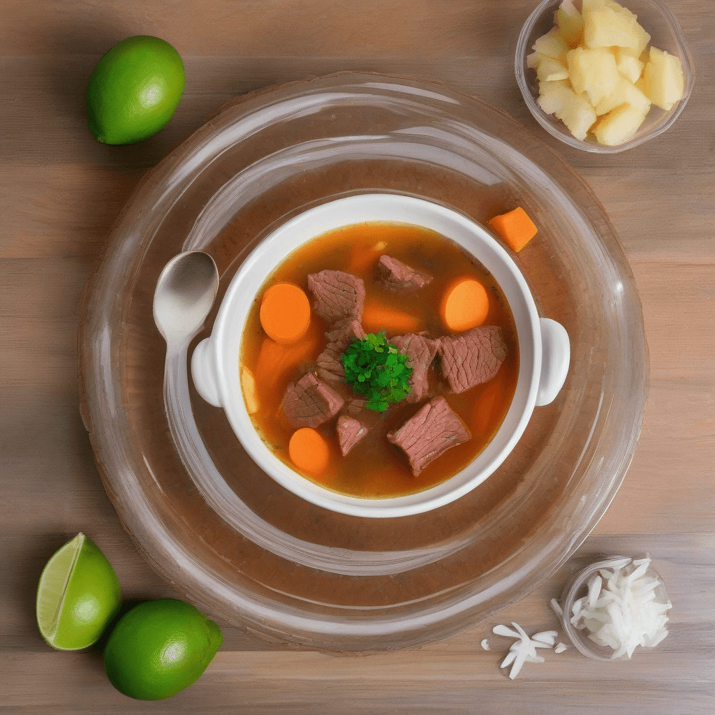 Haitian Beef & Carrot Bouillon