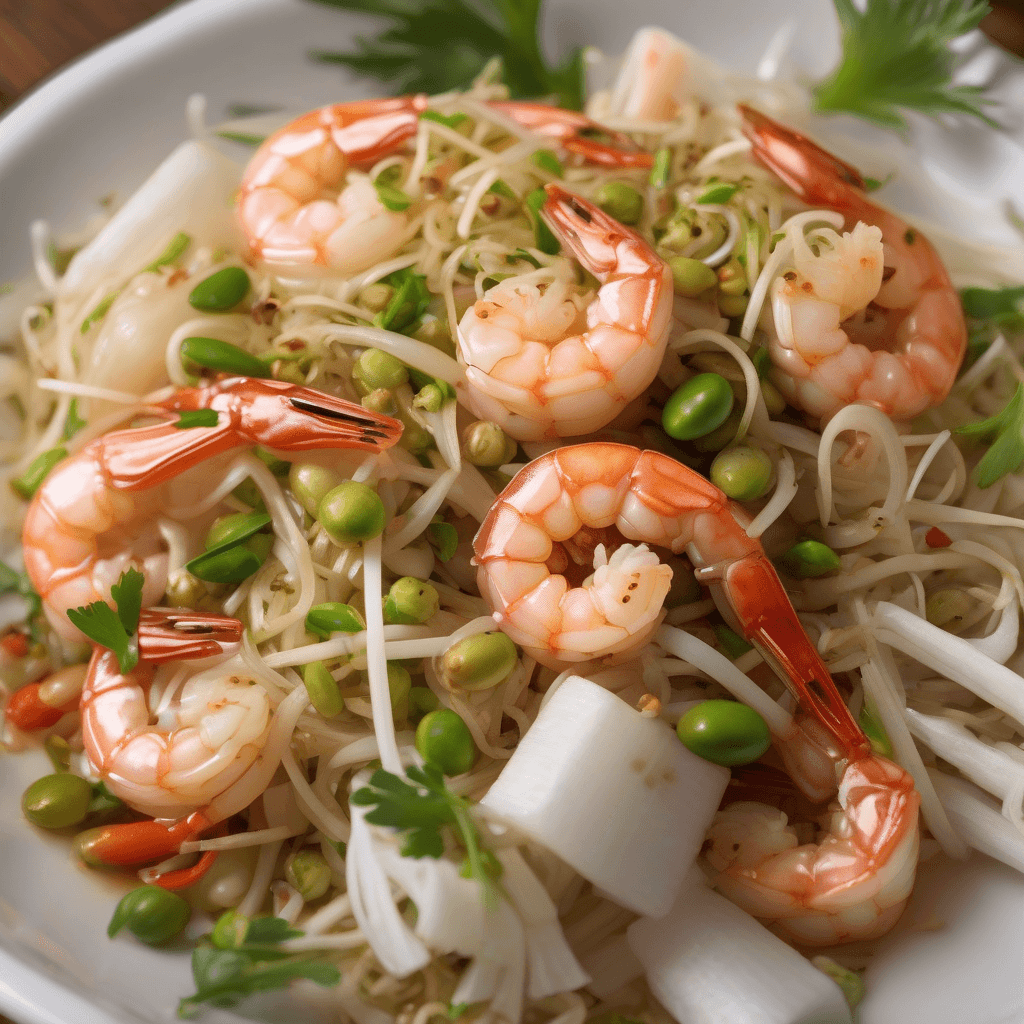 Thai Chili Garlic Shrimp & Sprouts